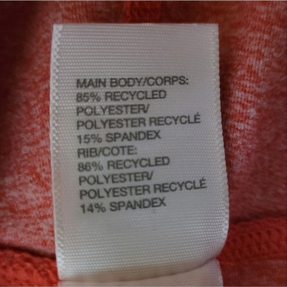 Zella Heathered Coral Pink Mid Rise Jogger Leggings - Picture 11 of 12